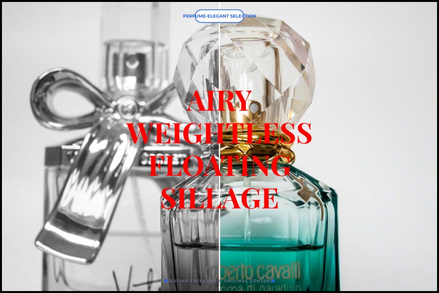 airy weightless floating sillage