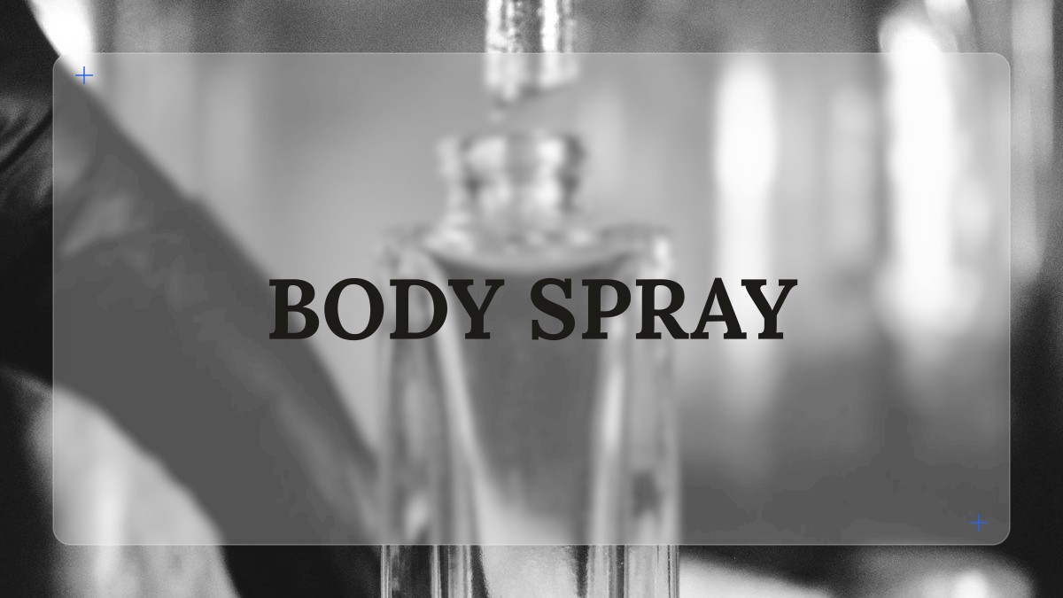 body spray