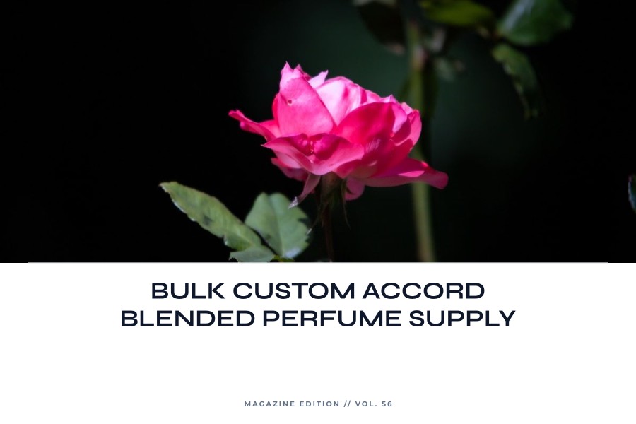 bulk custom accord blended perfume supply