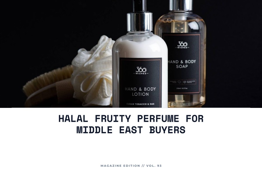 halal fruity perfume for middle east buyers