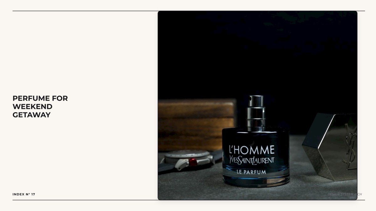 perfume for weekend getaway