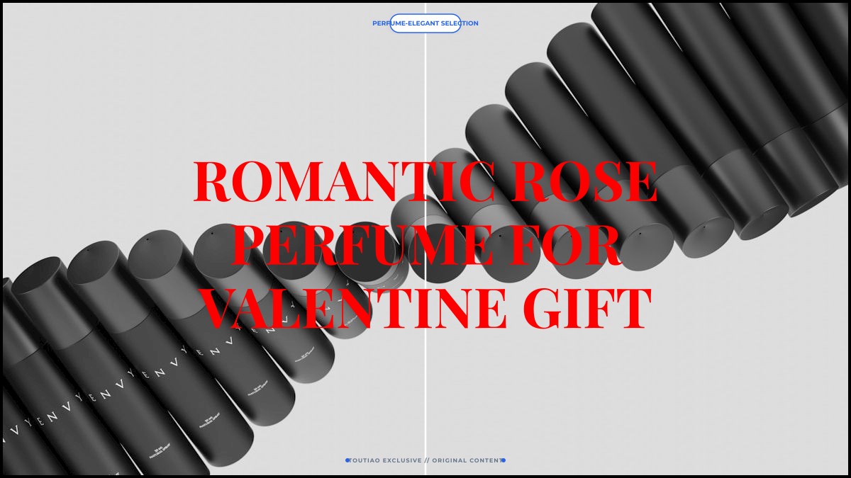 romantic rose perfume for valentine gift