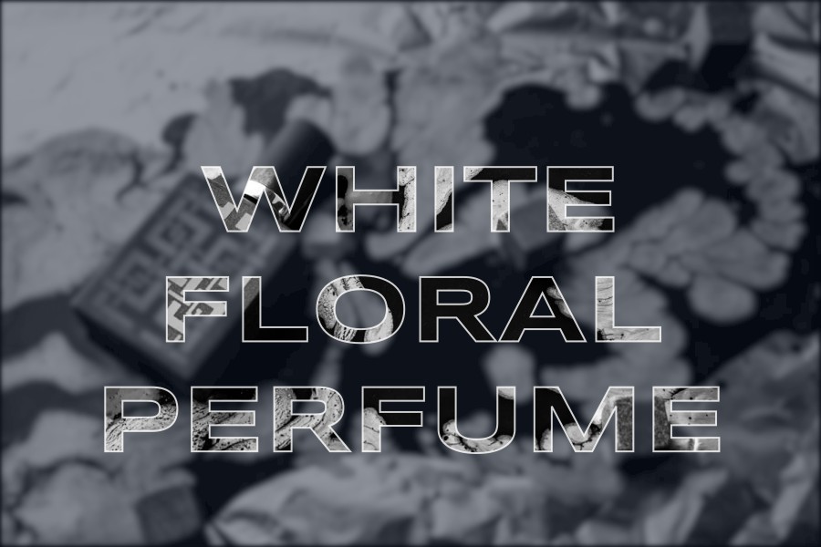 white floral perfume
