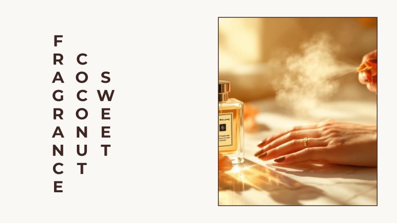 sweet coconut fragrance